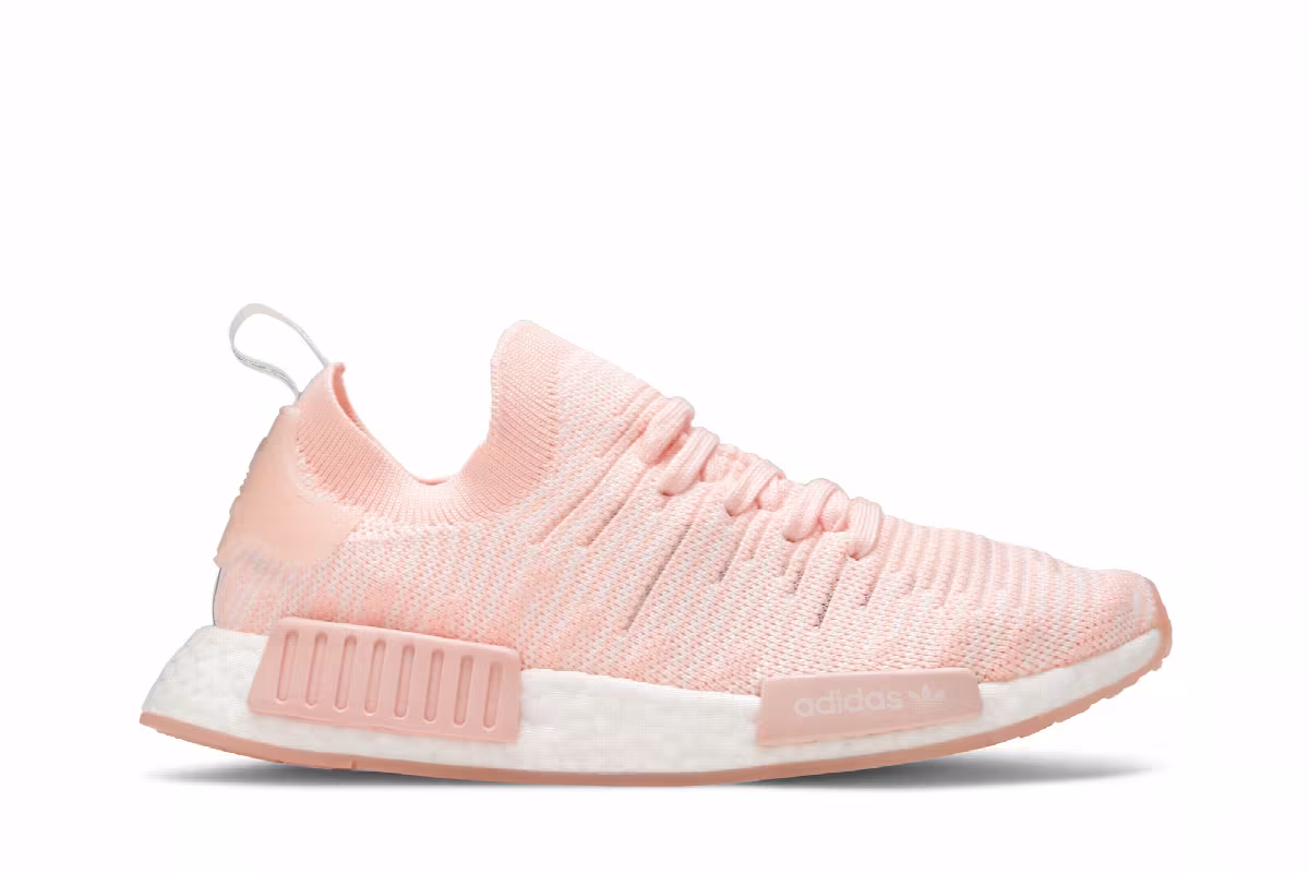 Adidas Women's NMD_R1 STLT Primeknit Clear Orange, view 2