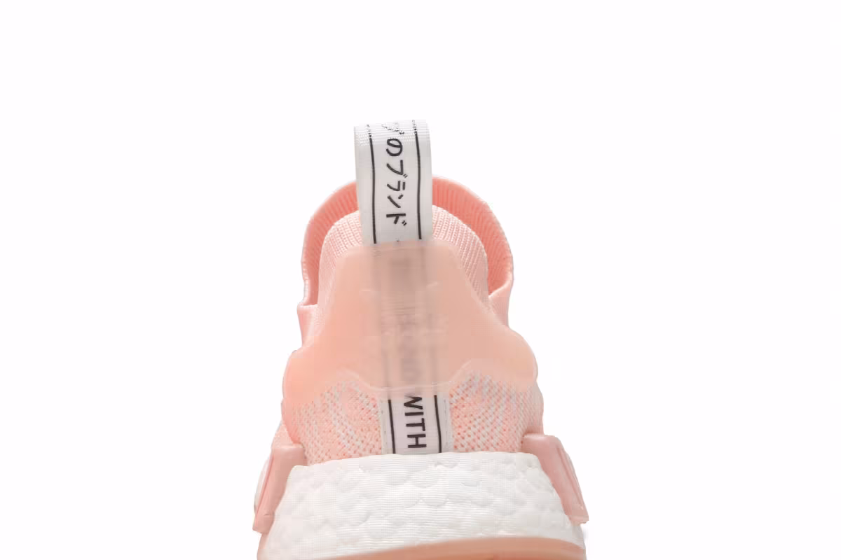 Adidas Women's NMD_R1 STLT Primeknit Clear Orange, view 8