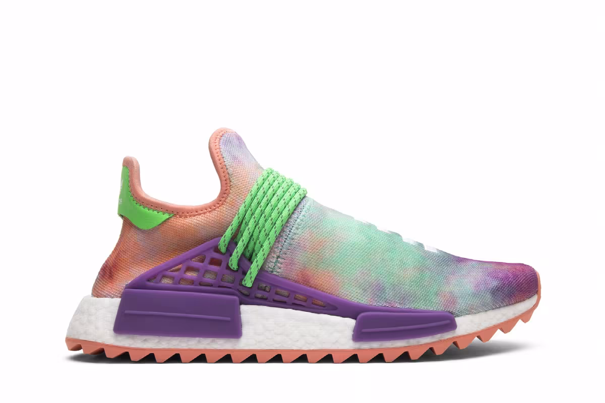 Pharrell x adidas NMD Human Race Trail Holi Festival, view 2