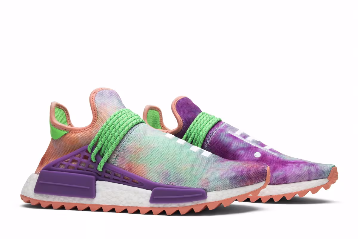 Pharrell x adidas NMD Human Race Trail Holi Festival, view 9