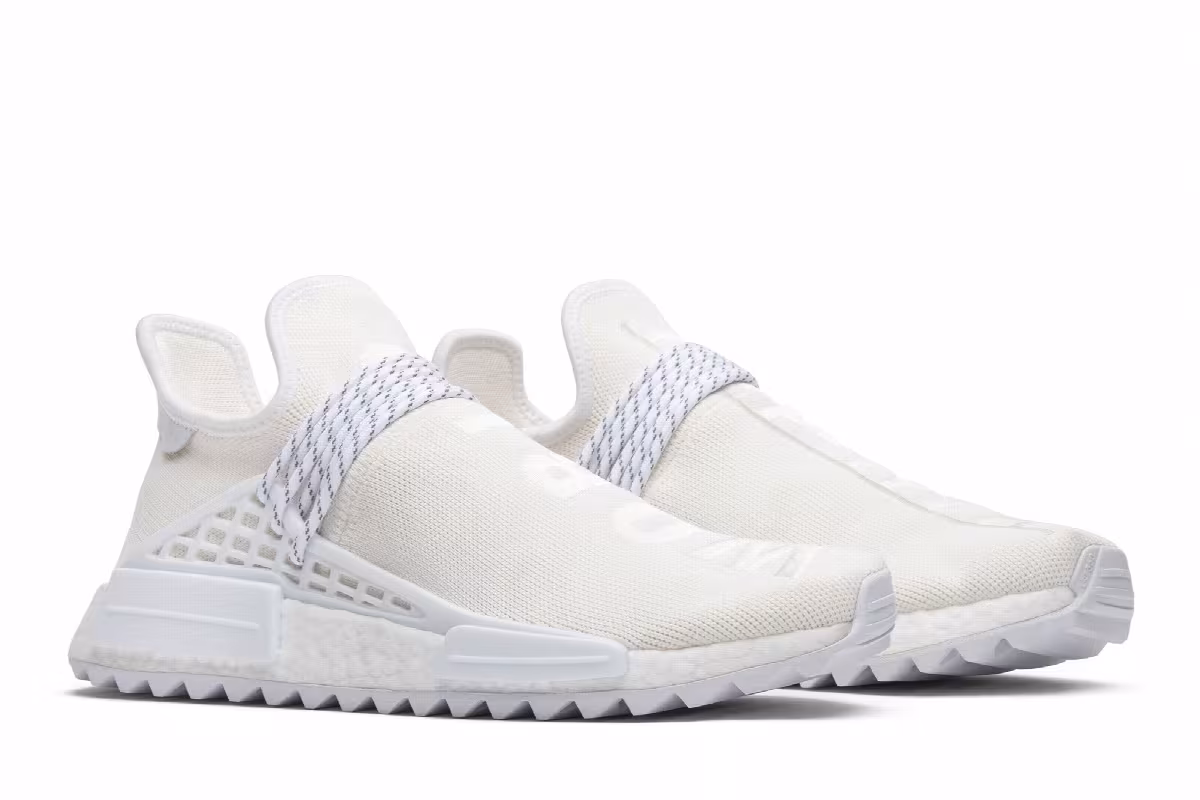 Pharrell x adidas NMD Human Race Trail Blank Canvas, view 9