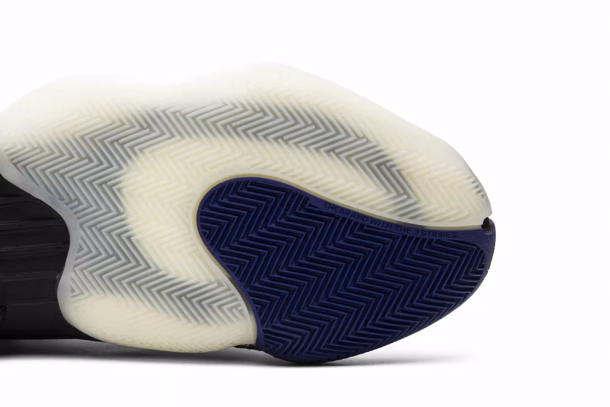 adidas Crazy BYW X Black White, view 6