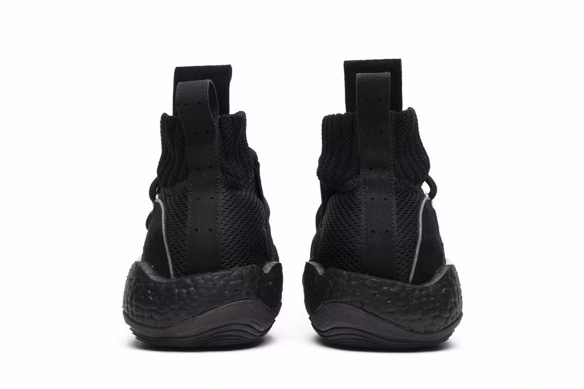 adidas Crazy BYW X Black White, view 7