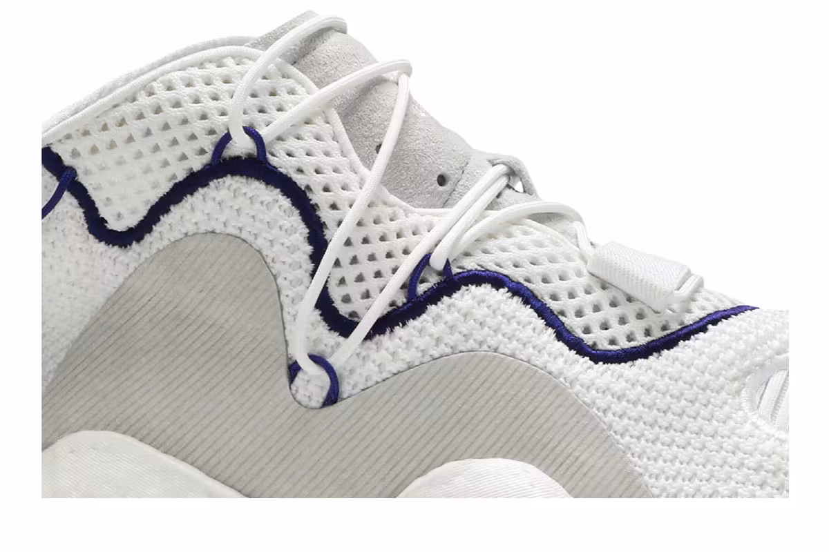 adidas Crazy BYW LVL 1 White Purple, view 3