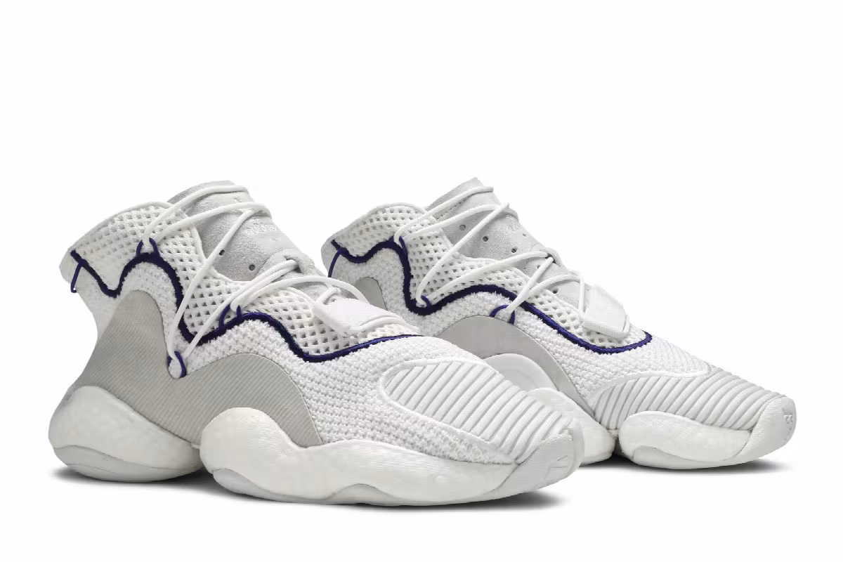adidas Crazy BYW LVL 1 White Purple, view 9