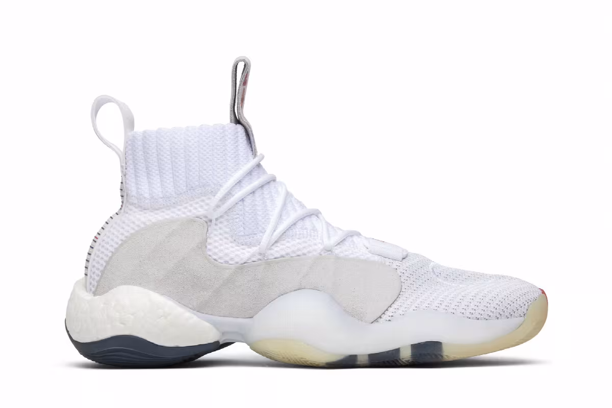 adidas Crazy BYW X Cloud White, view 2