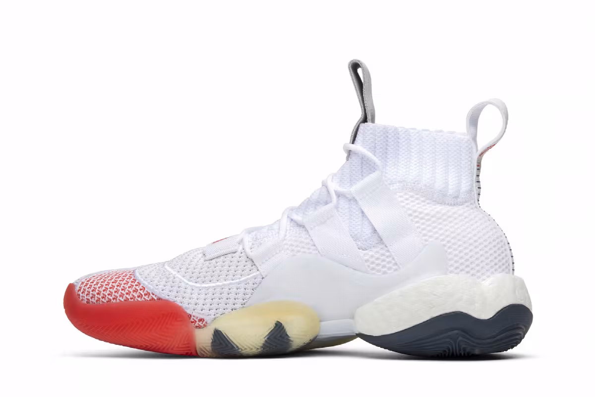 adidas Crazy BYW X Cloud White, view 4