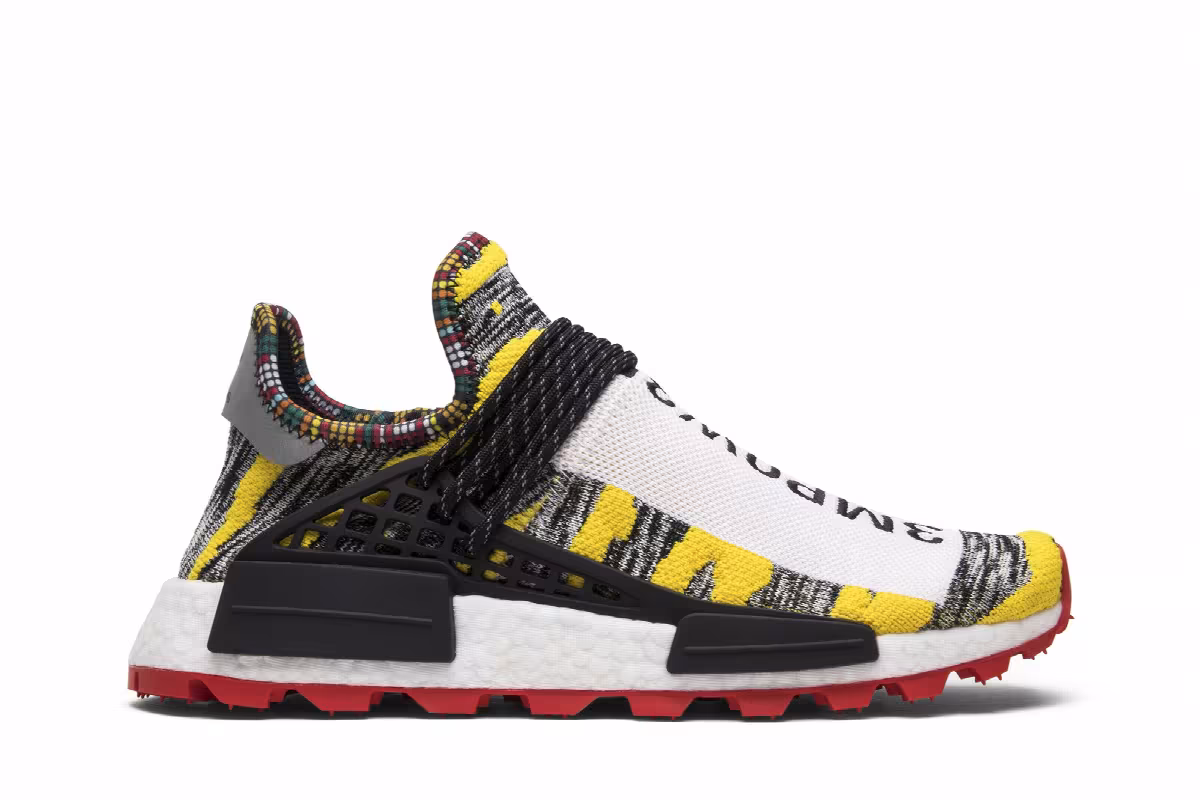 Pharrell x adidas NMD Human Race Trail Solar Pack, view 2