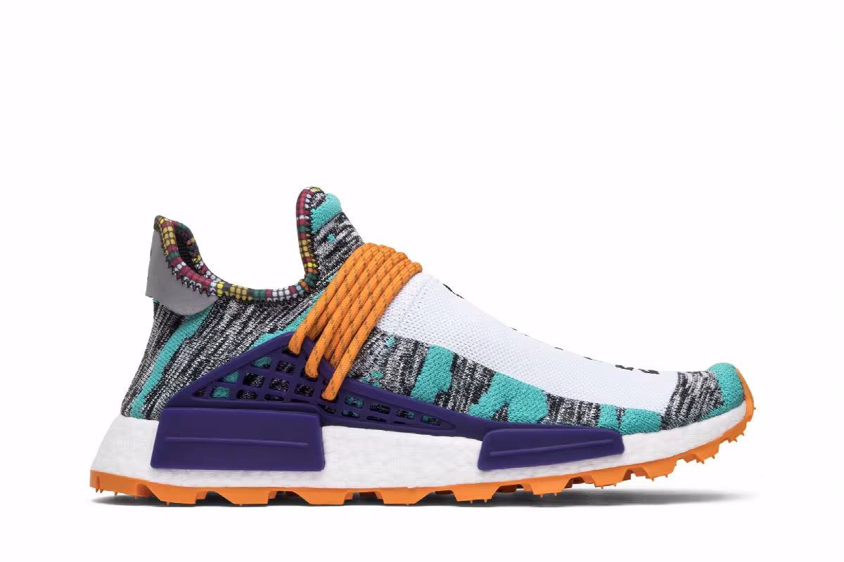 Pharrell x adidas NMD Human Race Trail Solar Pack, view 2