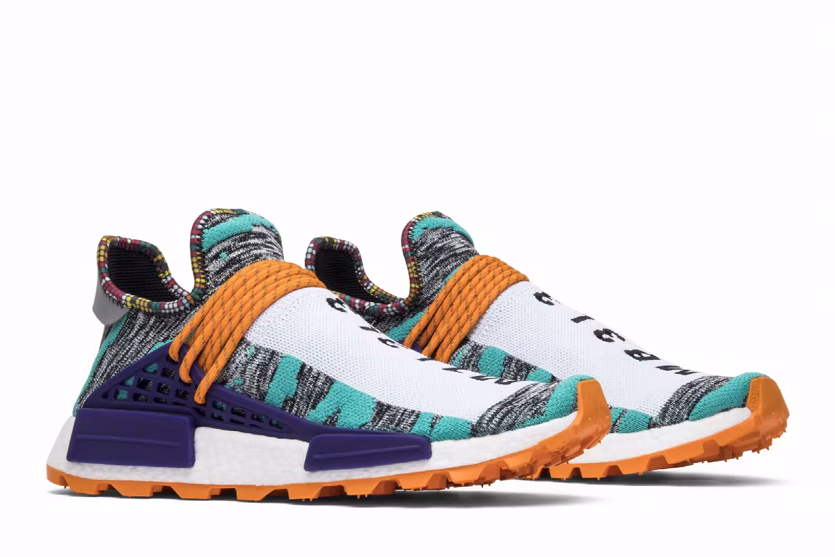 Pharrell x adidas NMD Human Race Trail Solar Pack, view 9