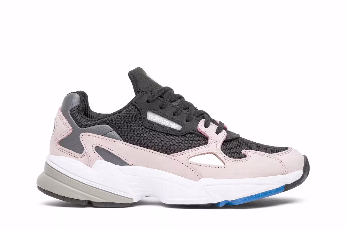 adidas Women's Falcon Black Pink, view 2