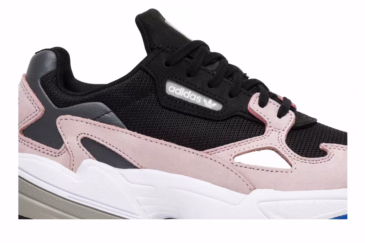 adidas Women's Falcon Black Pink, view 3