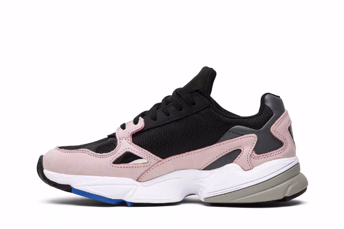 adidas Women's Falcon Black Pink, view 4