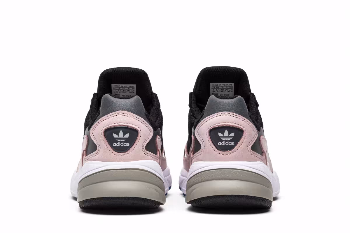 adidas Women's Falcon Black Pink, view 7