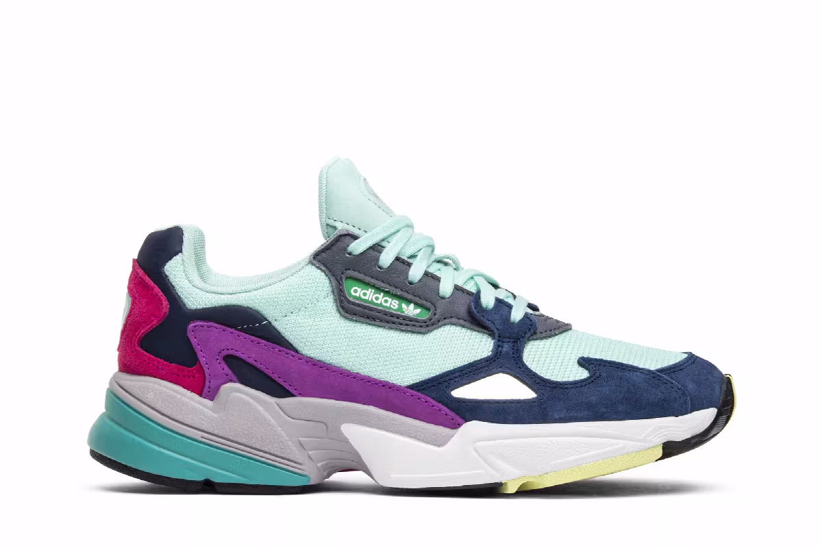 adidas Women's Falcon Clear Mint, view 2