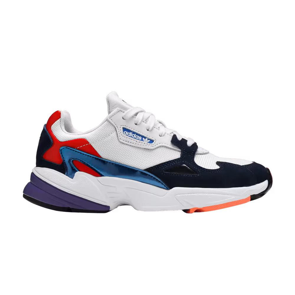 Adidas Women's Falcon Crystal White Navy