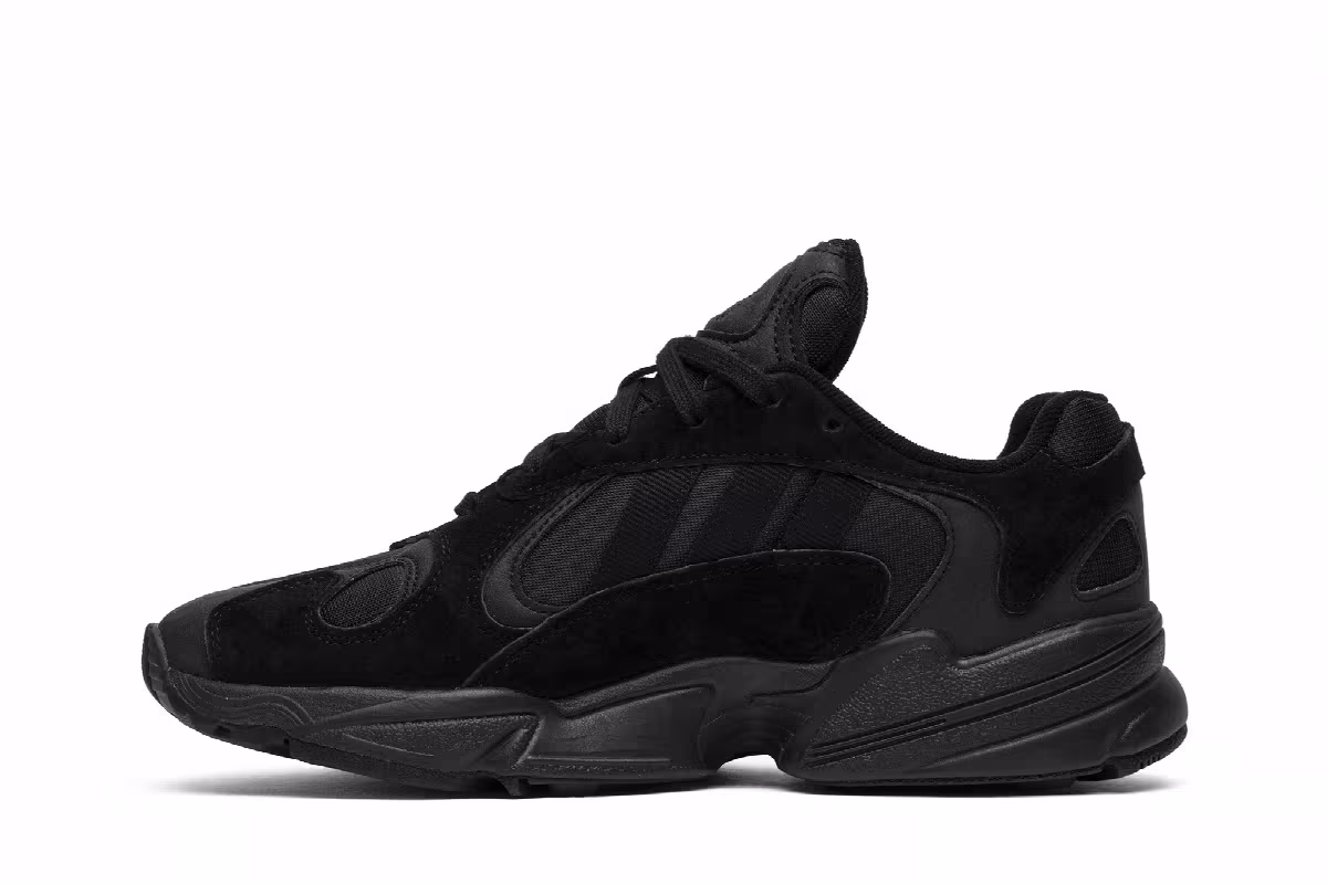 adidas Yung-1 Triple Black, view 4