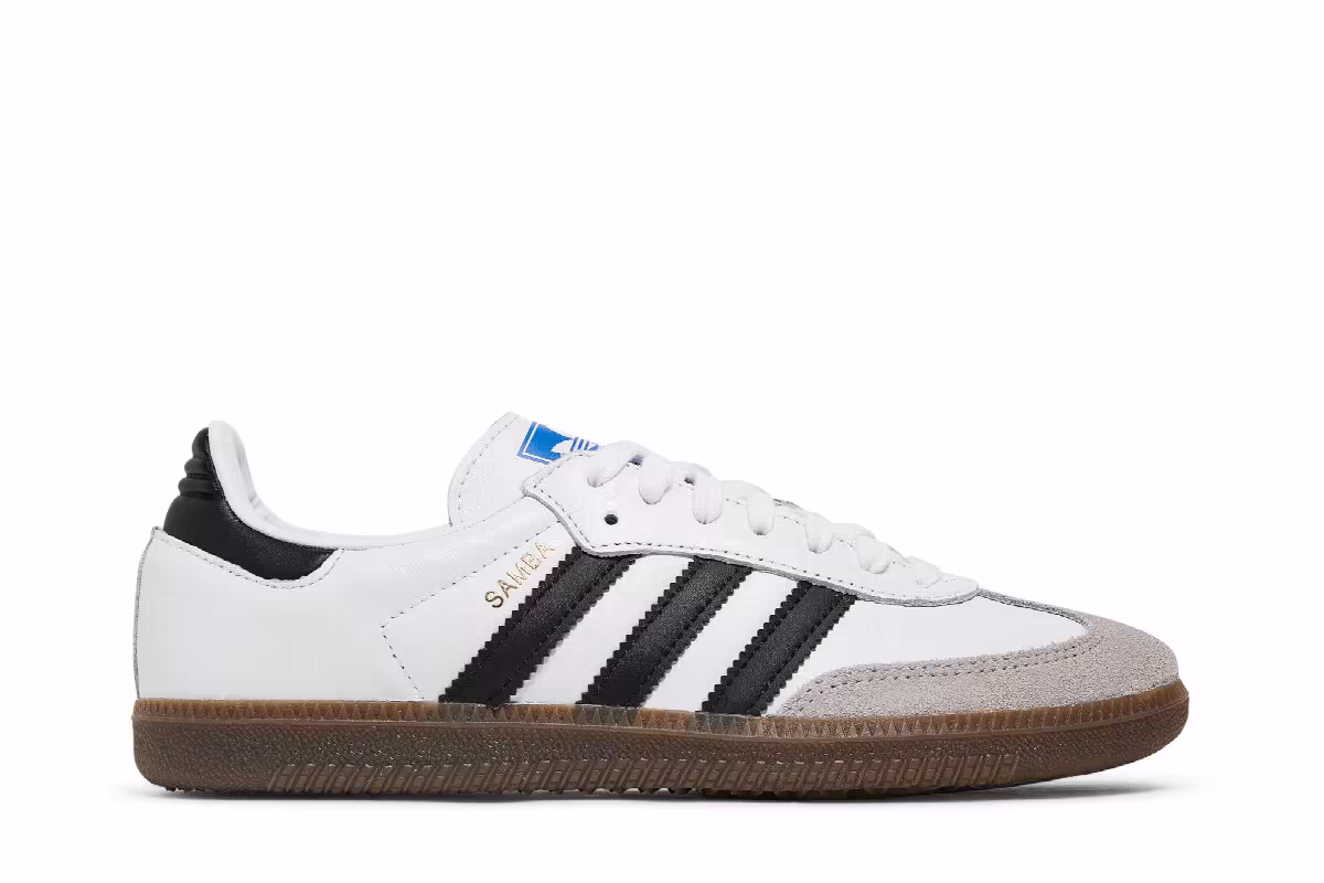 adidas Samba OG White Black Gum, view 2
