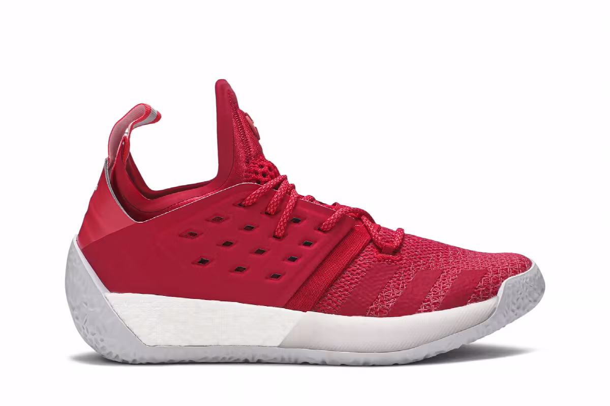 adidas Harden Vol.2 Bold Red, view 2
