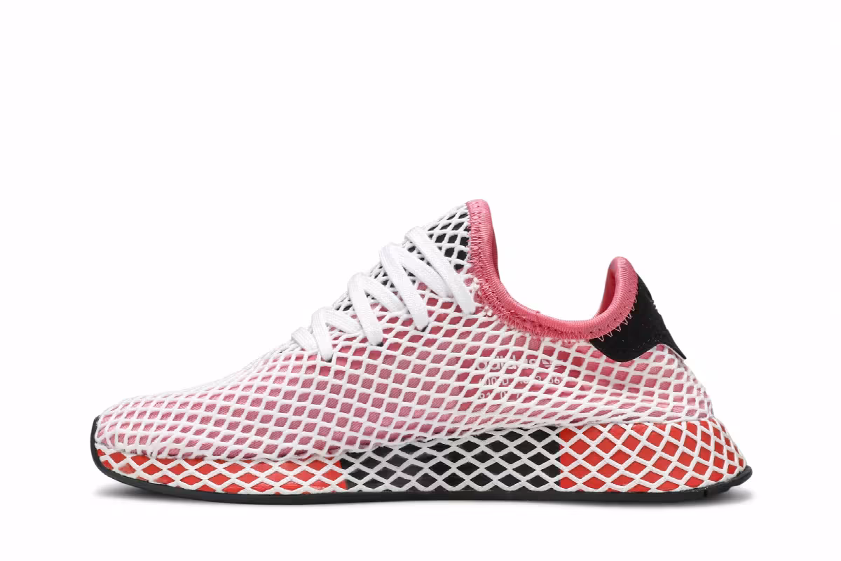 adidas Women's Deerupt Chalk Pink, view 4