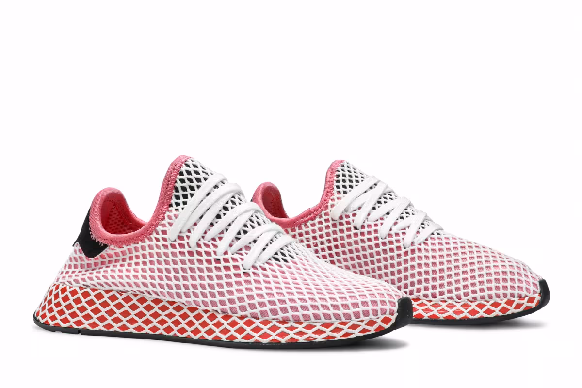 adidas Women's Deerupt Chalk Pink, view 9