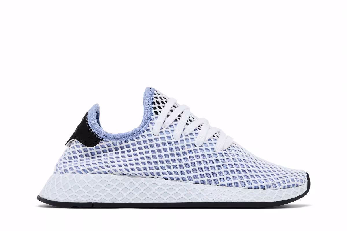 adidas Women's Deerupt Chalk Blue, view 2