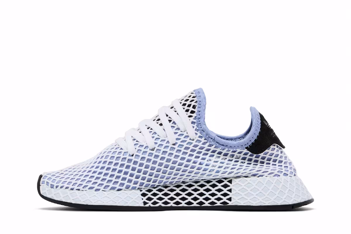 adidas Women's Deerupt Chalk Blue, view 4