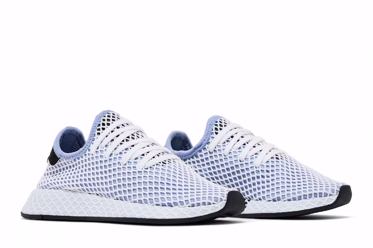 adidas Women's Deerupt Chalk Blue, view 9