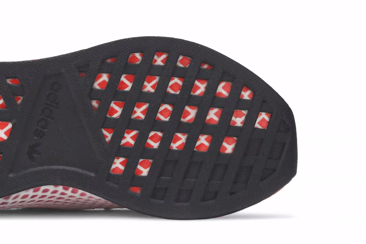 adidas Women's Deerupt Black Pink Rose, view 6