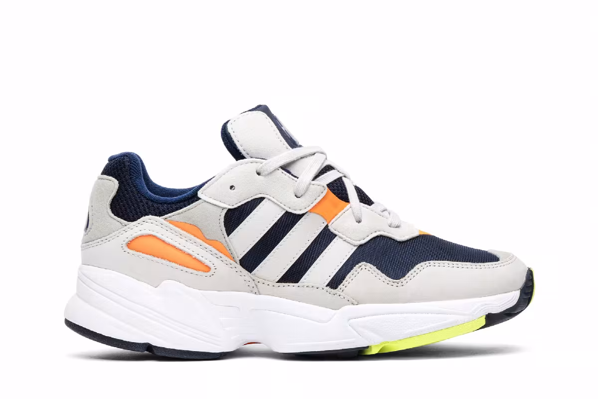 Adidas Yung-96 Raw White Navy, view 2