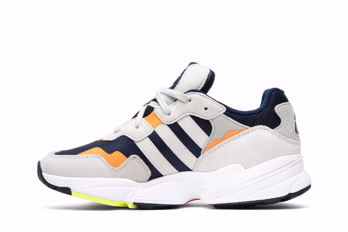 Adidas Yung-96 Raw White Navy, view 4