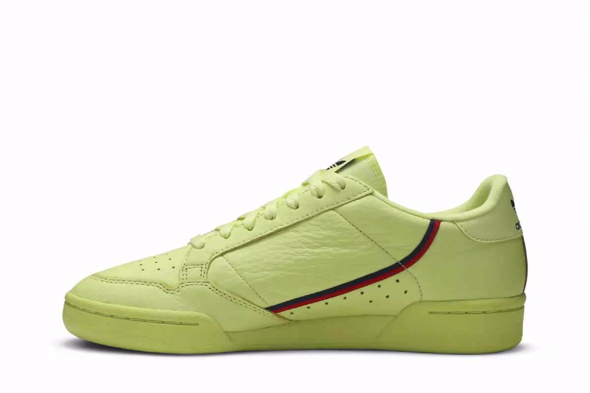adidas Continental 80 Semi-Frozen Yellow, view 4