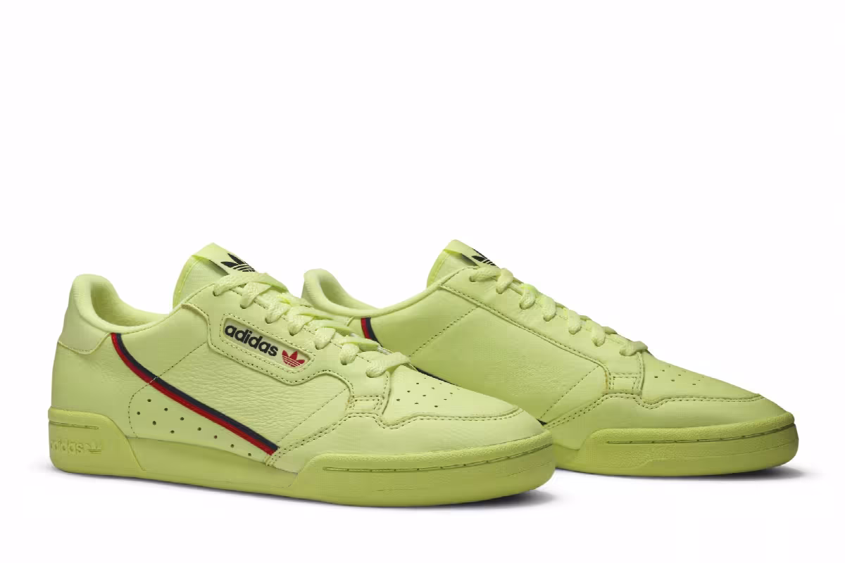 adidas Continental 80 Semi-Frozen Yellow, view 9