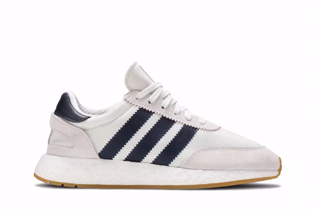 adidas I-5923 White Navy Gum, view 2