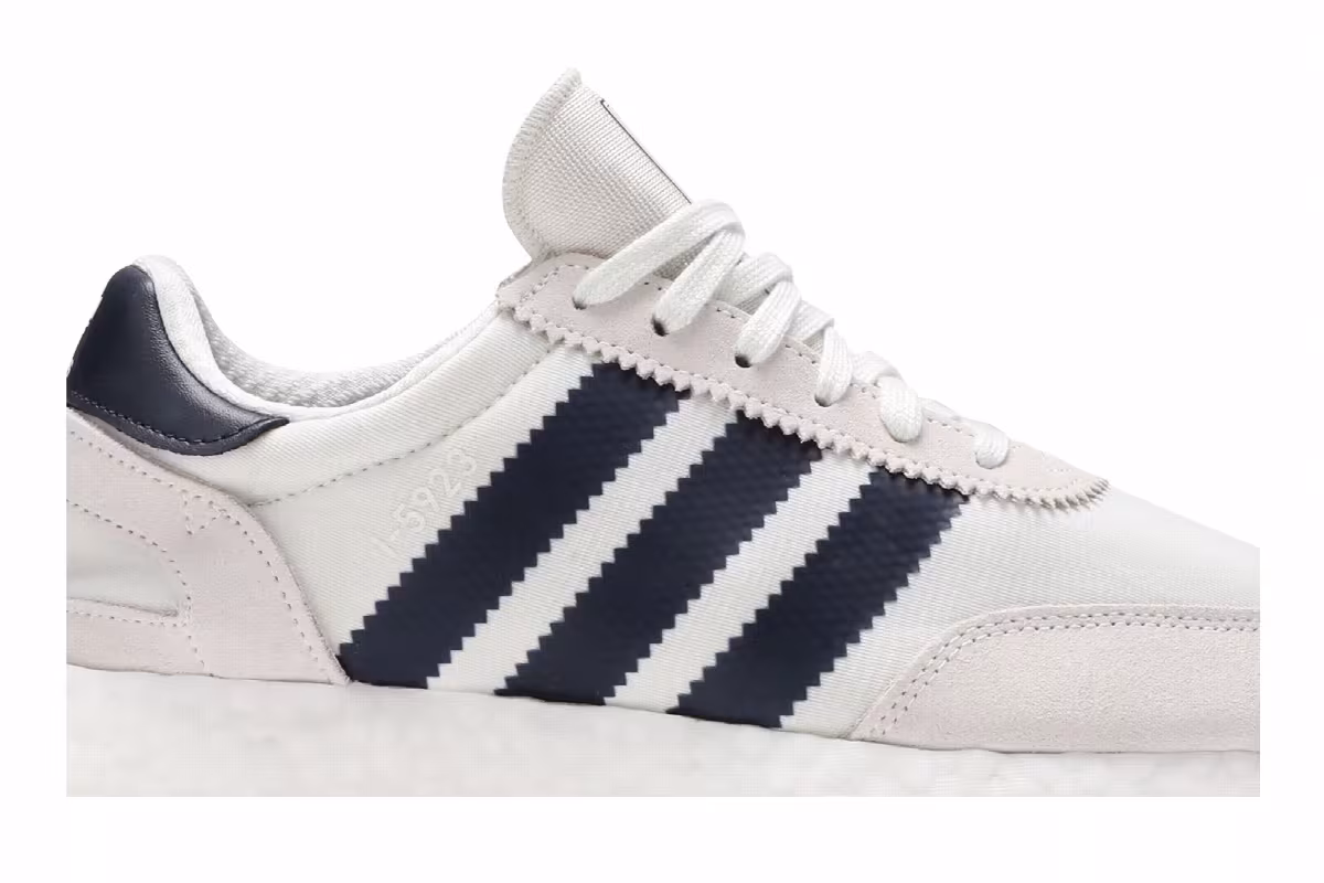 adidas I-5923 White Navy Gum, view 3