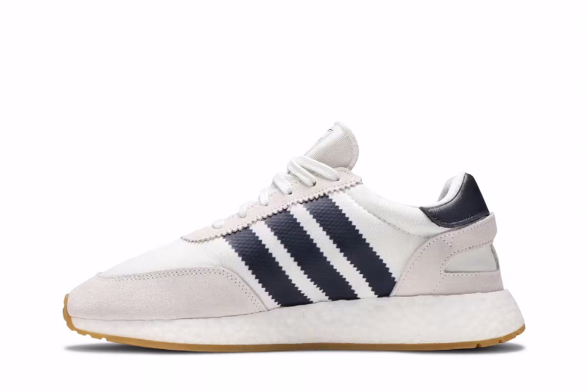 adidas I-5923 White Navy Gum, view 4