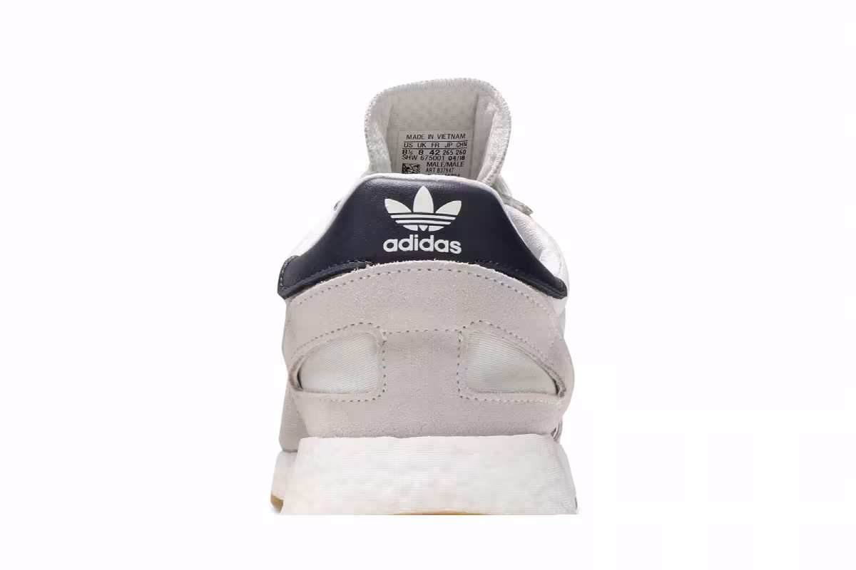 adidas I-5923 White Navy Gum, view 8