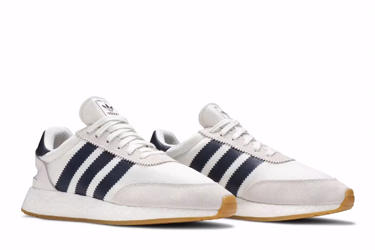 adidas I-5923 White Navy Gum, view 9