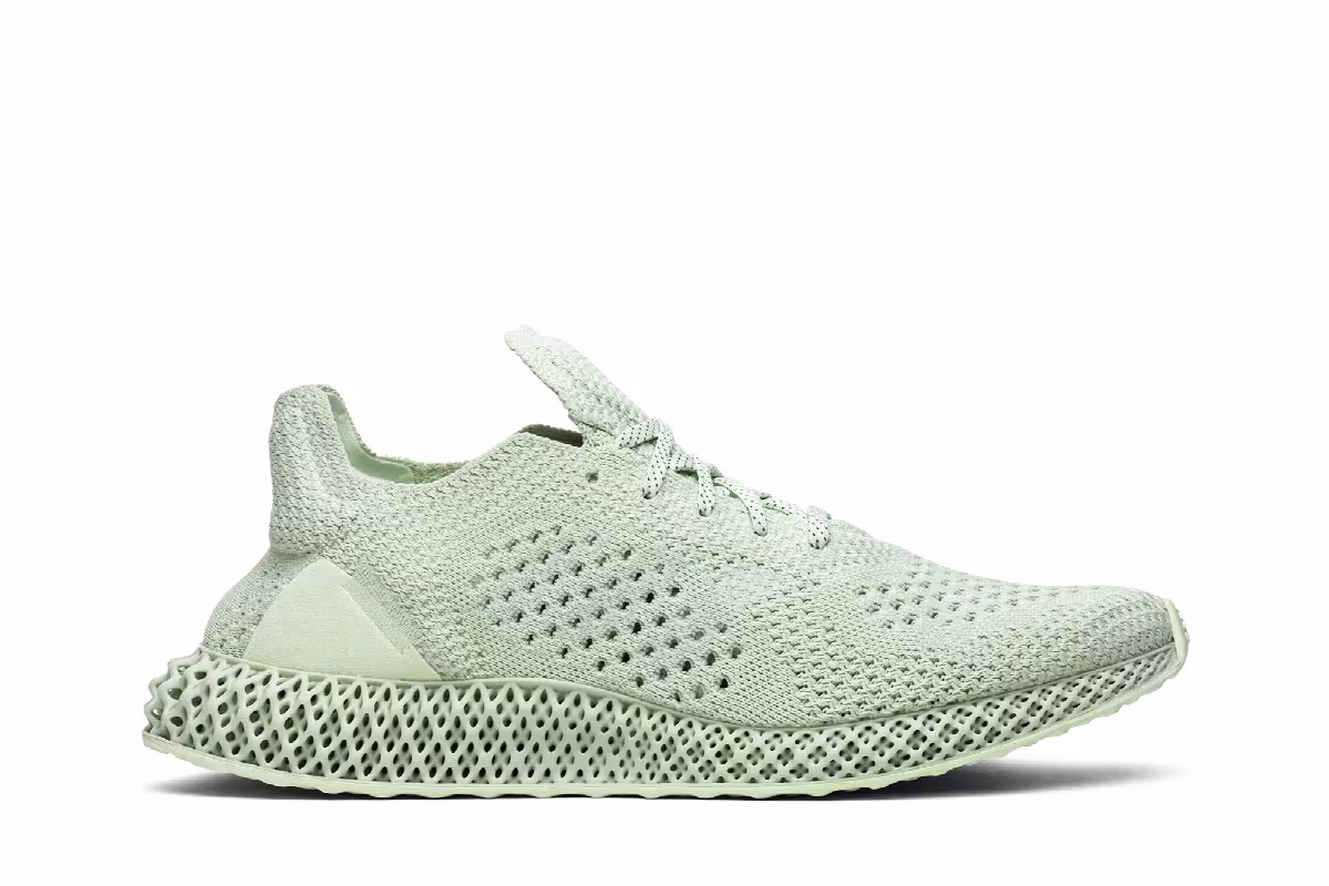 Daniel Arsham x adidas Futurecraft 4D Aero Green, view 2