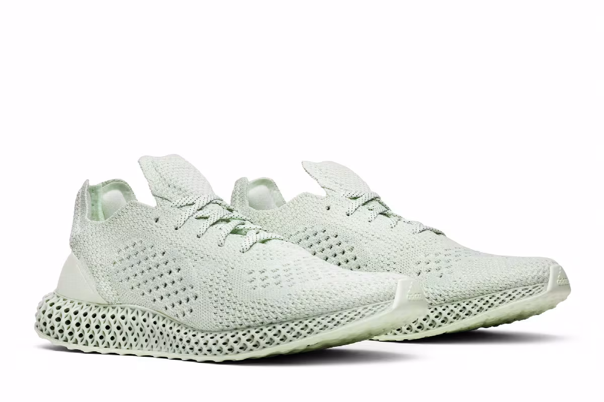 Daniel Arsham x adidas Futurecraft 4D Aero Green, view 9
