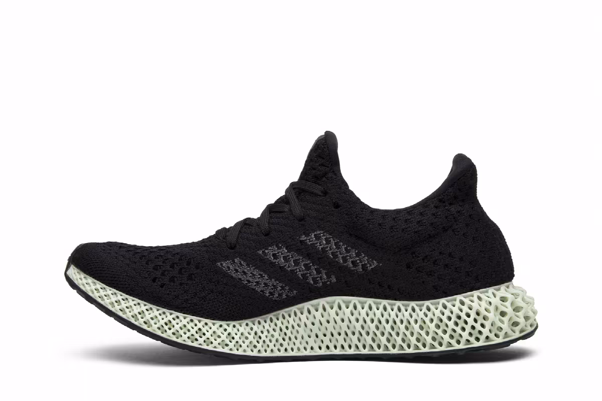 adidas Women's FutureCraft 4D Ash Green, view 4