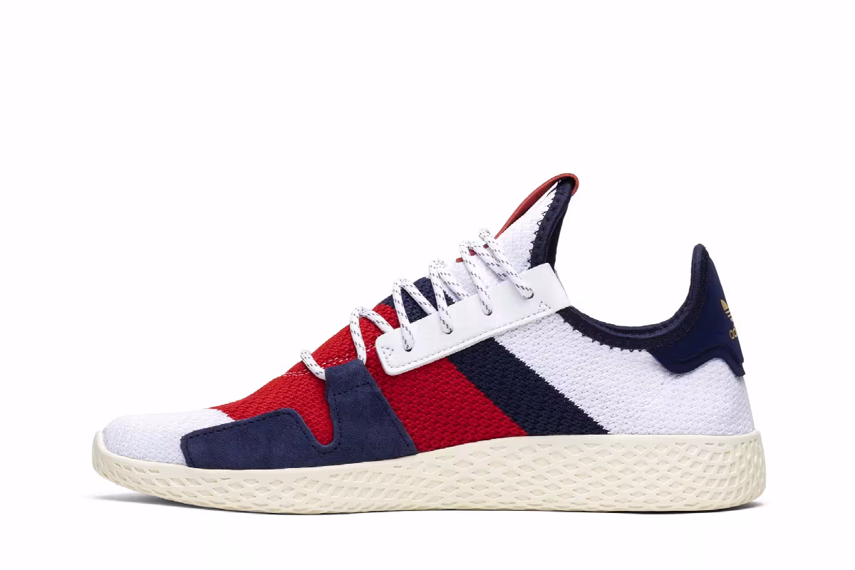 Pharrell x Billionaire Boys Club x adidas Tennis Hu V2 Scarlet, view 4