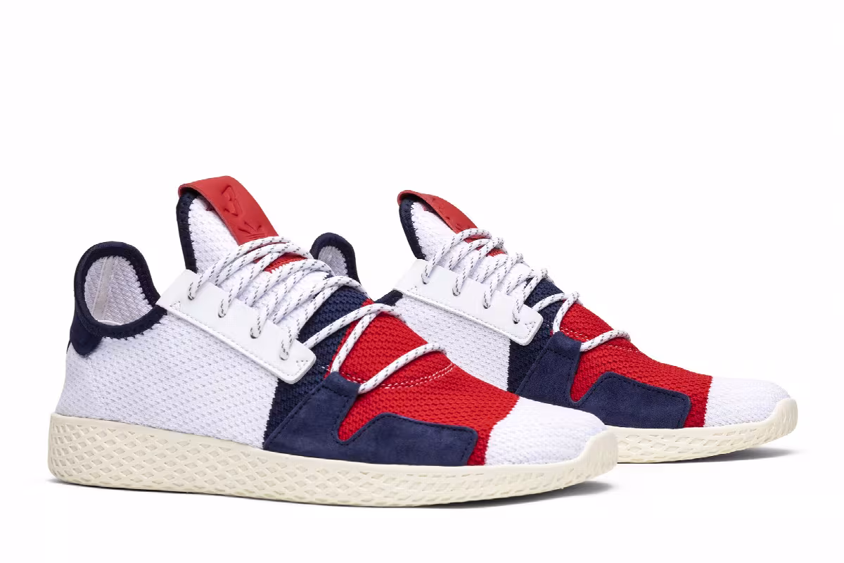 Pharrell x Billionaire Boys Club x adidas Tennis Hu V2 Scarlet, view 9