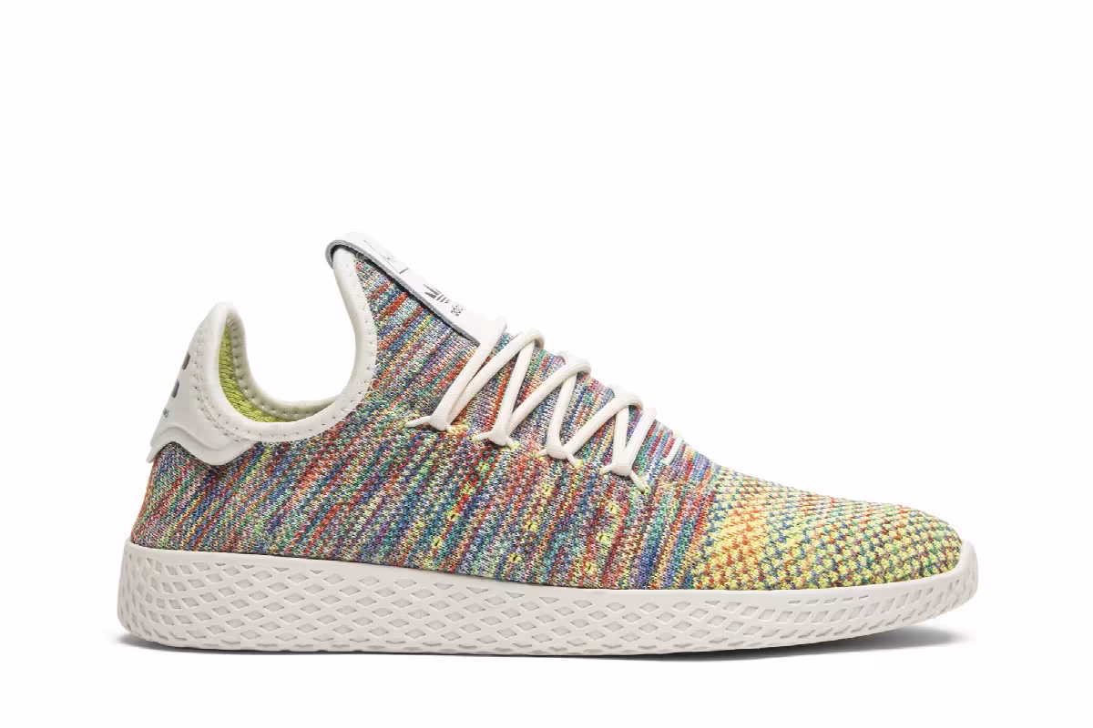 Pharrell x adidas Tennis Hu Primeknit Multi-Color 2.0, view 2