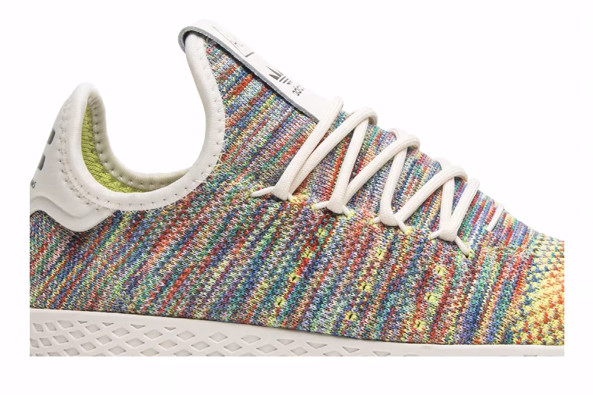 Pharrell x adidas Tennis Hu Primeknit Multi-Color 2.0, view 3