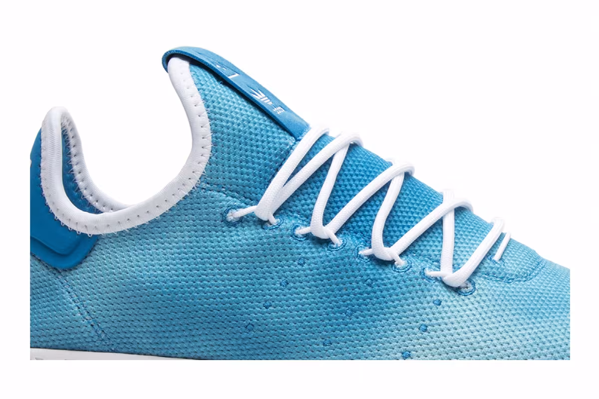 Pharrell x adidas Tennis Hu Holi Bright Blue, view 3