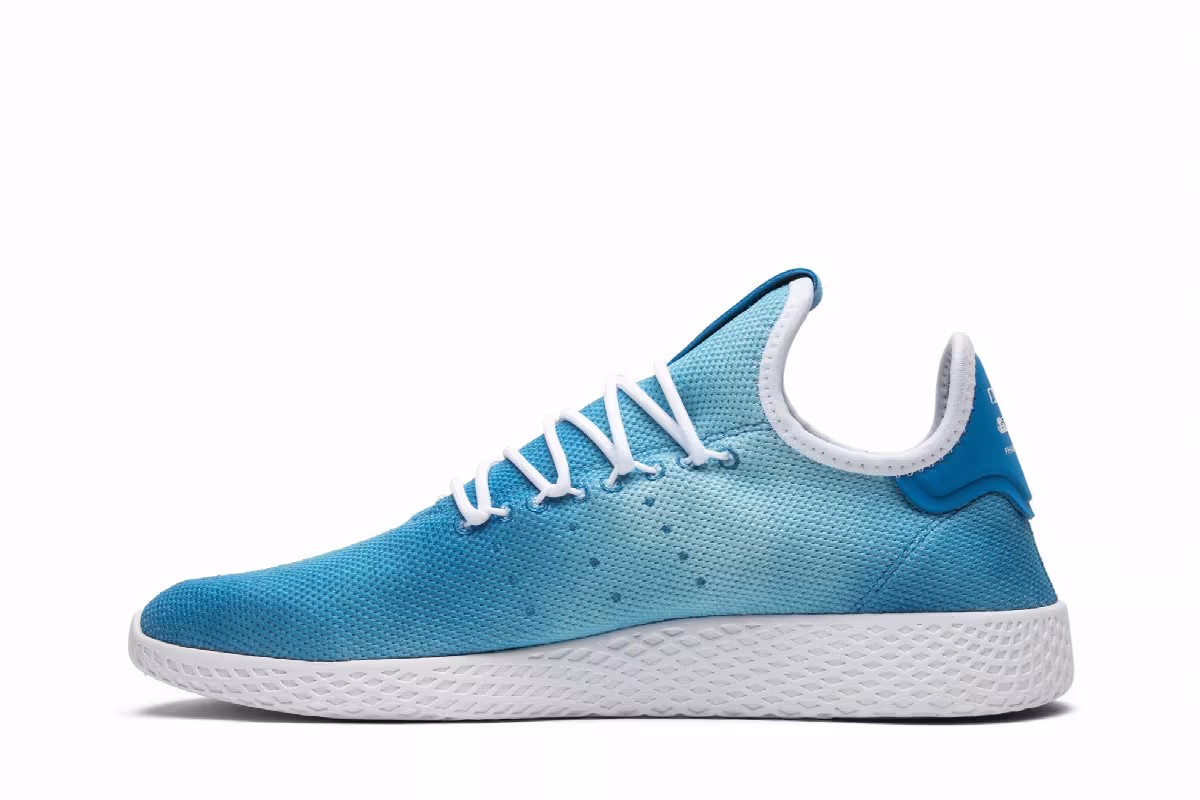 Pharrell x adidas Tennis Hu Holi Bright Blue, view 4