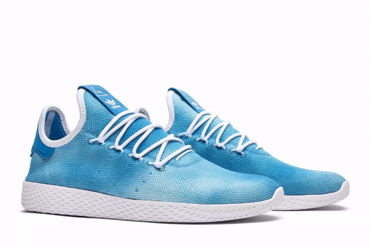 Pharrell x adidas Tennis Hu Holi Bright Blue, view 9
