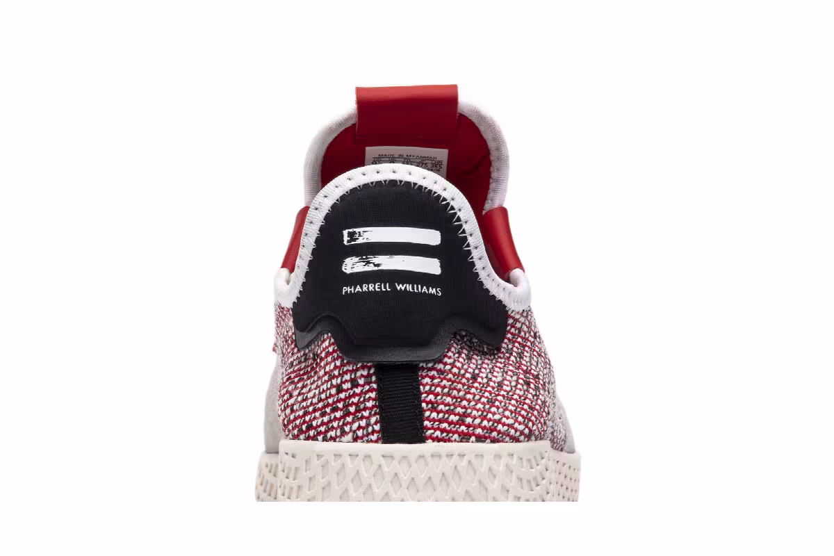 Pharrell x adidas Tennis Hu V2 Scarlet, view 8