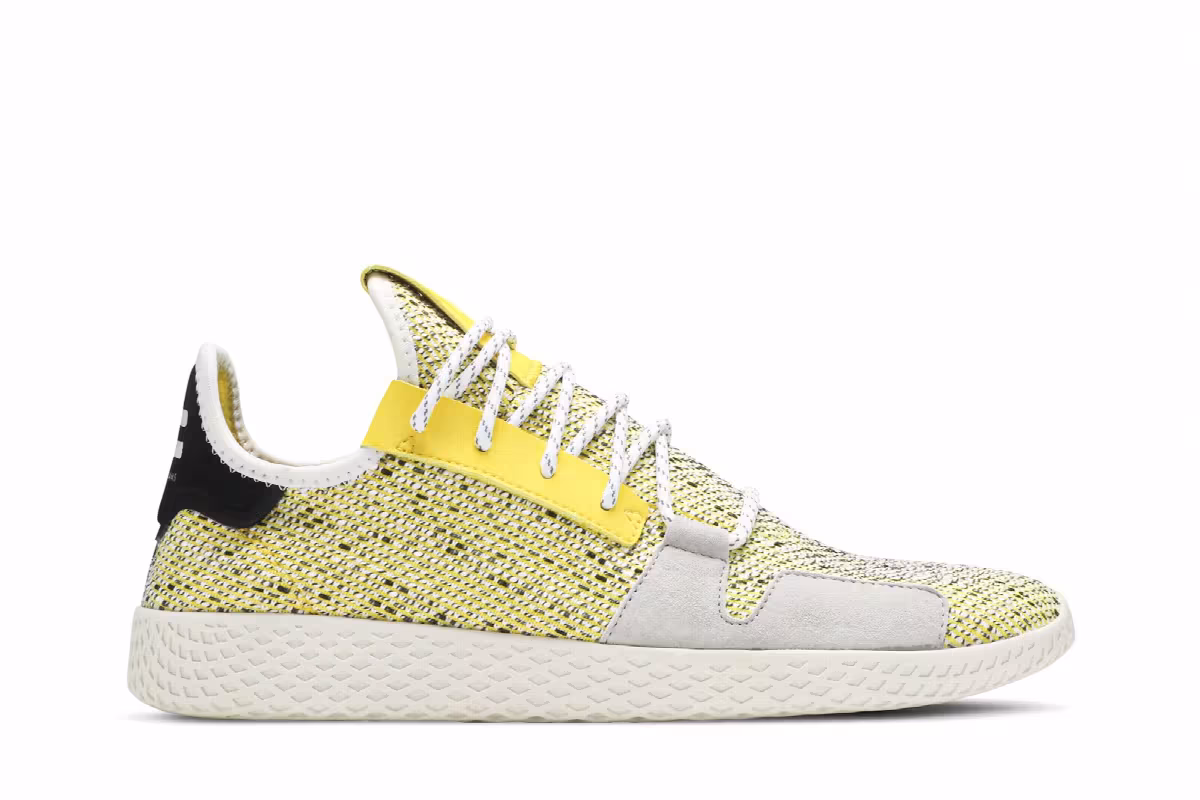 Pharrell x adidas Tennis Hu V2 Yellow, view 2